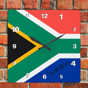 Zuid-Afrikaanse klok, patriottisch huis, Afrikaans Vierkante Klok