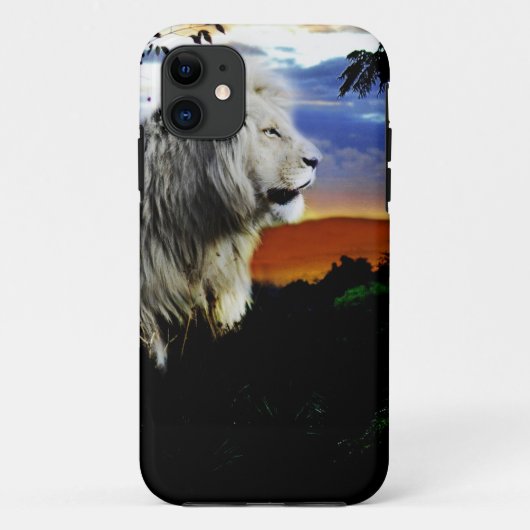 Zuid-Afrikaanse leeuw in de Oerwoud Case-Mate iPhone Case (Achterkant)