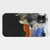 Zuid-Afrikaanse leeuw in de Oerwoud Case-Mate iPhone Case (Achterkant (horizontaal))