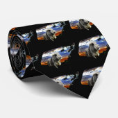 Zuid-Afrikaanse leeuw in de Oerwoud Stropdas (Opgerold)