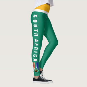 Zuid-Afrikaanse Leggings   Mini Flag