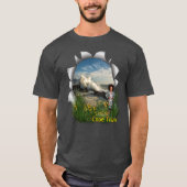 Zuid-Afrikaanse mode meisje uit Kaapstad T-shirt (Voorkant)