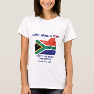 ZUID-AFRIKAANSE MOM Meer dan Rubies PROVERBS 31 T-shirt