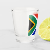 Zuid-Afrikaanse nationale vlag Shot Glas (Links)