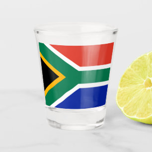 Zuid-Afrikaanse nationale vlag Shot Glas