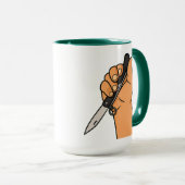 Zuid-Afrikaanse Okapi Kudu Piper-ing Hot Mok (Voorkant rechts)