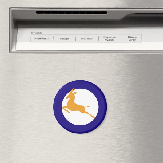 Zuid-Afrikaanse Roundel Magneet (Insitu (Vaatwasser))