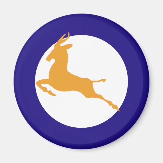 Zuid-Afrikaanse Roundel Magneet (Voorkant)