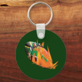 Zuid-Afrikaanse rugbysupporters en fans Sleutelhanger (Voorkant)