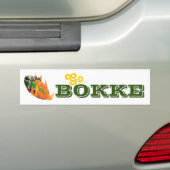 "Zuid-Afrikaanse" rugbysupporters "Go Bokke" Bumpersticker (Op auto)