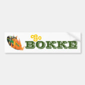 "Zuid-Afrikaanse" rugbysupporters "Go Bokke" Bumpersticker (Voorkant)