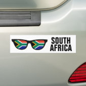 Zuid-Afrikaanse Shades aangepaste bumpersticker (Op auto)