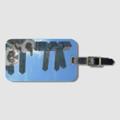 Zuid-Afrikaanse Signpost + Bagagelabel pinguïns (Voorkant (horizontaal))