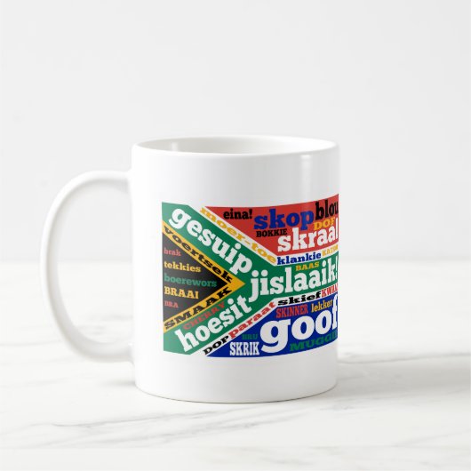 Zuid-Afrikaanse slang en spreektaal Koffiemok (Links)