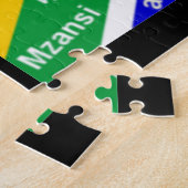 Zuid-Afrikaanse Slang Jigzaag Puzzle Legpuzzel (Zijkant)