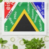 Zuid-Afrikaanse Slang Kitchen Towel - Theedoek (Gevouwen)