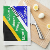 Zuid-Afrikaanse Slang Kitchen Towel - Theedoek (Quarter Fold)