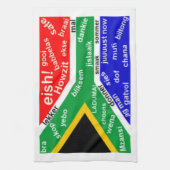 Zuid-Afrikaanse Slang Kitchen Towel - Theedoek (Verticaal)