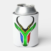 Zuid-afrikaanse springbok blikjeskoeler (Blikje Voorkant)