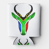 Zuid-afrikaanse springbok blikjeskoeler (Voorkant)