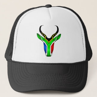 Zuid-afrikaanse springbok trucker pet