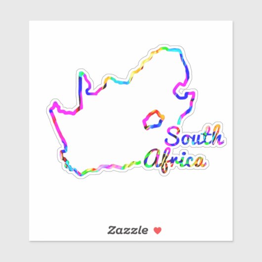 Zuid-Afrikaanse Sticker (Vel)