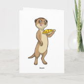Zuid-Afrikaanse stokstaartjes met Pizza Kaart (Achterkant)