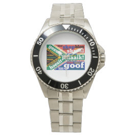 Zuid-Afrikaanse taal en spreektaal Horloge
