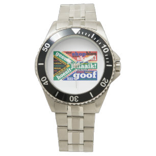 Zuid-Afrikaanse taal en spreektaal Horloge