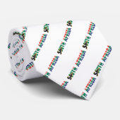 Zuid-Afrikaanse tekstvlag Stropdas (Opgerold)