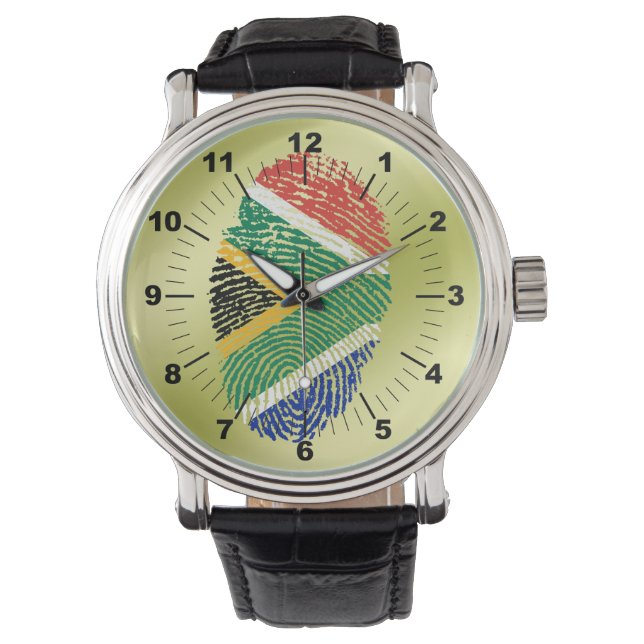 Zuid-Afrikaanse touch Horloge (Voorkant)
