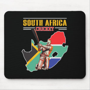 Zuid-Afrikaanse Tsman-shirt - Zuid-Afrika Cricket  Muismat