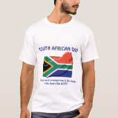 ZUID-AFRIKAANSE VADER Sterke dappere gepersonalise T-shirt (Voorkant)