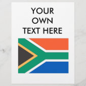 Zuid-Afrikaanse vlag (Voorkant)