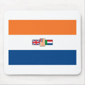 Zuid-Afrikaanse vlag (1928) Mousepad Muismat (Voorkant)