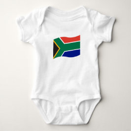 Zuid-Afrikaanse vlag Baby 1 stuk Romper