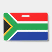 Zuid-Afrikaanse vlag Badge (Back)