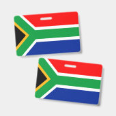 Zuid-Afrikaanse vlag Badge (Front & Back)