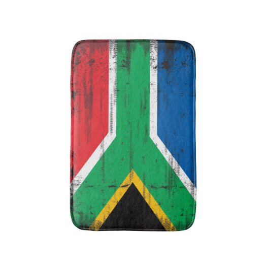 Zuid-Afrikaanse vlag Badmat (Voorkant Verticaal)
