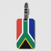 Zuid-Afrikaanse vlag Bagagelabel (Voorkant (verticaal))
