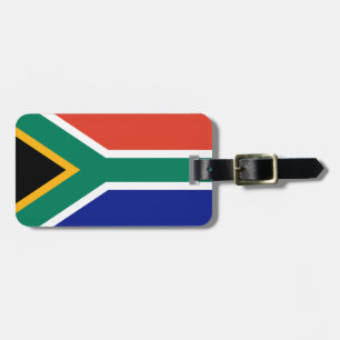 Zuid-Afrikaanse vlag Bagagelabel