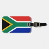 Zuid-Afrikaanse vlag Bagagelabel (Voorkant horizontaal)