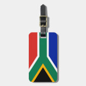 Zuid-Afrikaanse vlag Bagagelabel (Voorkant verticaal)