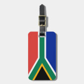 Zuid-Afrikaanse vlag Bagagelabel (Voorkant verticaal)