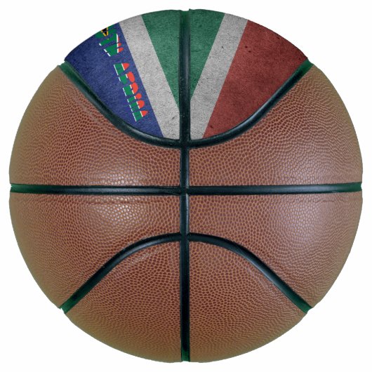 Zuid-Afrikaanse vlag Basketbal (Rechts)