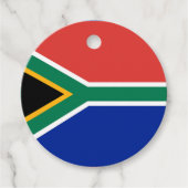Zuid-Afrikaanse vlag Bedankjes Labels (Voorkant)