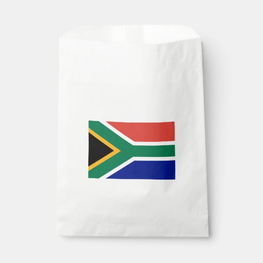 Zuid-Afrikaanse vlag Bedankzakje (Voorkant)