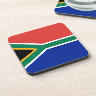 Zuid-Afrikaanse vlag Bier Onderzetter