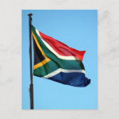 zuid - afrikaanse vlag briefkaart (Voorkant)