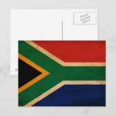 Zuid-Afrikaanse vlag Briefkaart (Voorkant / Achterkant)